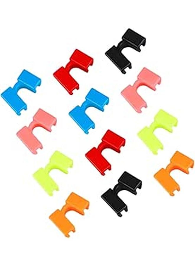 Reusable Chopstick Helper Training Clips 12 Pieces Black For Kids And Adults - Image 1