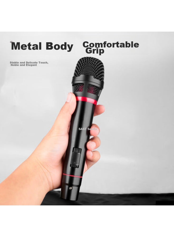 Sast Ok-73 Wired Microphone, Conference And Speech Dynamic Microphone, Home Ktv Singing Karaoke, 4-meter Cable Length, With Plastic Case - Image 3