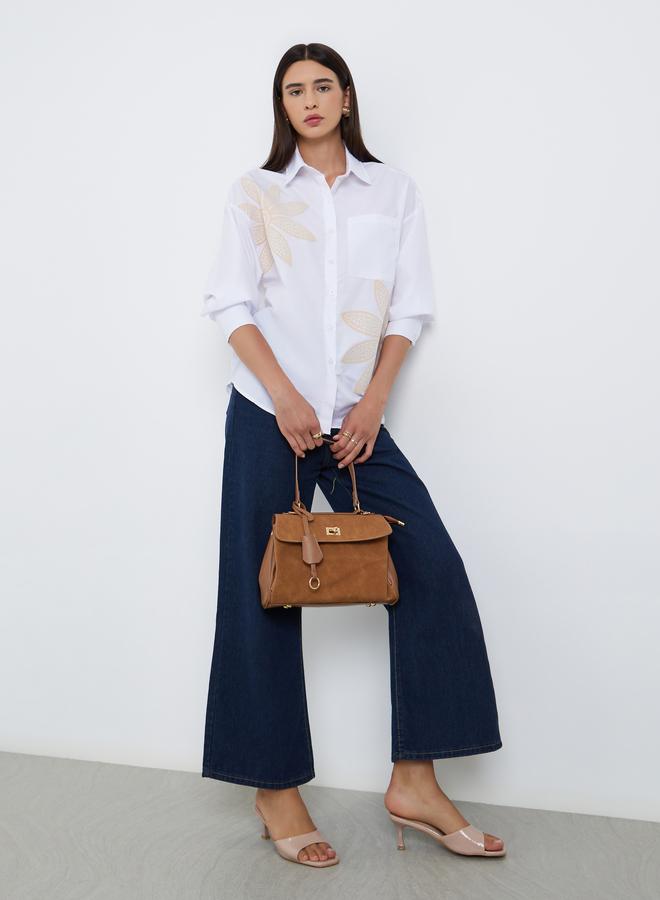 تايك تو بلوزة بطبعة زهور - Image 2