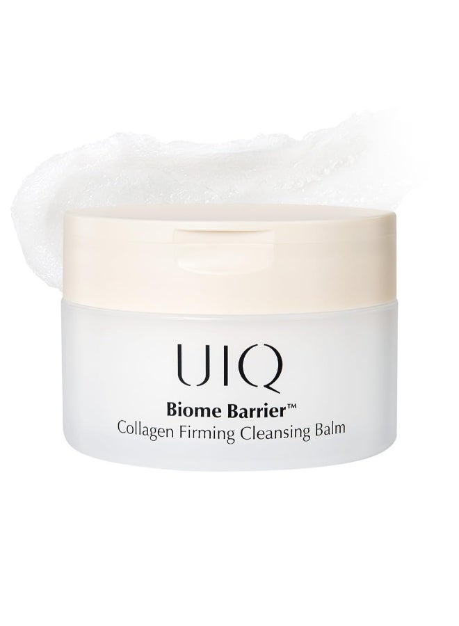 UIQ Biome Barrier Collagen Firming Cleansing Balm Deep Pore Makeup Cleansing Balm for Blackheads Whiteheads Waterproof Makeup 338 fl oz - Image 2
