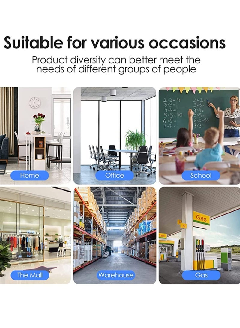 ELTRAZONE Security Light Camera Smart Wireless WiFi Full Color Bulb Camera 2.4GHz 360-Degree Panoramic IP Camera – Pack of 10 (E27) - Image 4