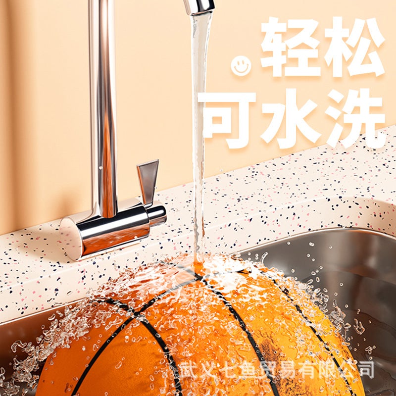 Factory Recommended Ball Toys Silent Racket Racket Ball Sponge Ball Elastic Ball Indoor Basketball - Image 4