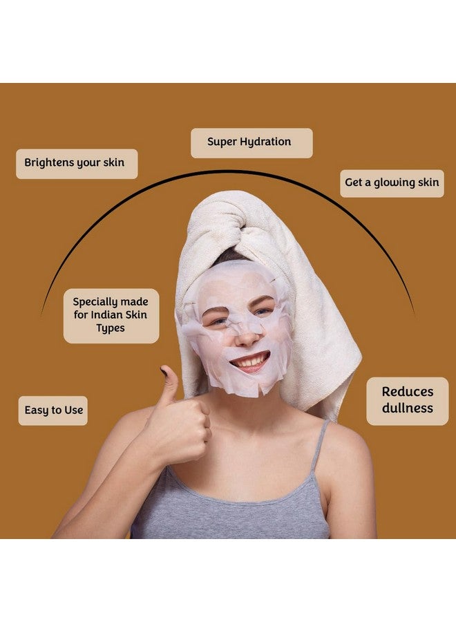 MasKing Superfood Coconut Sheet Mask for Skin Brightening, Hydrating for Women and Men, Pack of 3 - Image 5