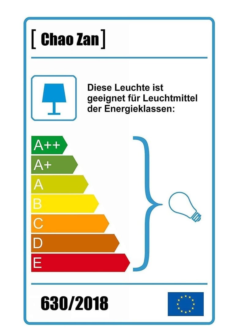 DUNISO مصباح طاولة سرير، مصباح مكتب حديث LED، مع لمبة سطوع ثابت، لغرفة النوم، غرفة المعيشة، غرفة الأطفال، المكتب - Image 4