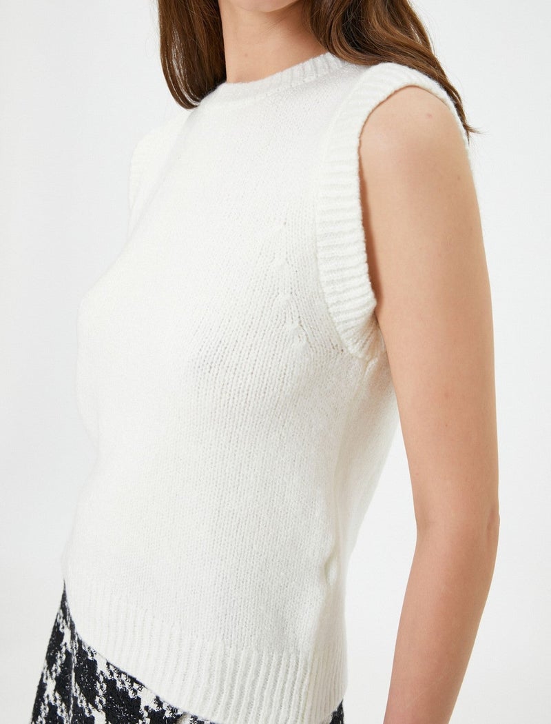 KOTON Knitwear sleeveless vest - Image 5