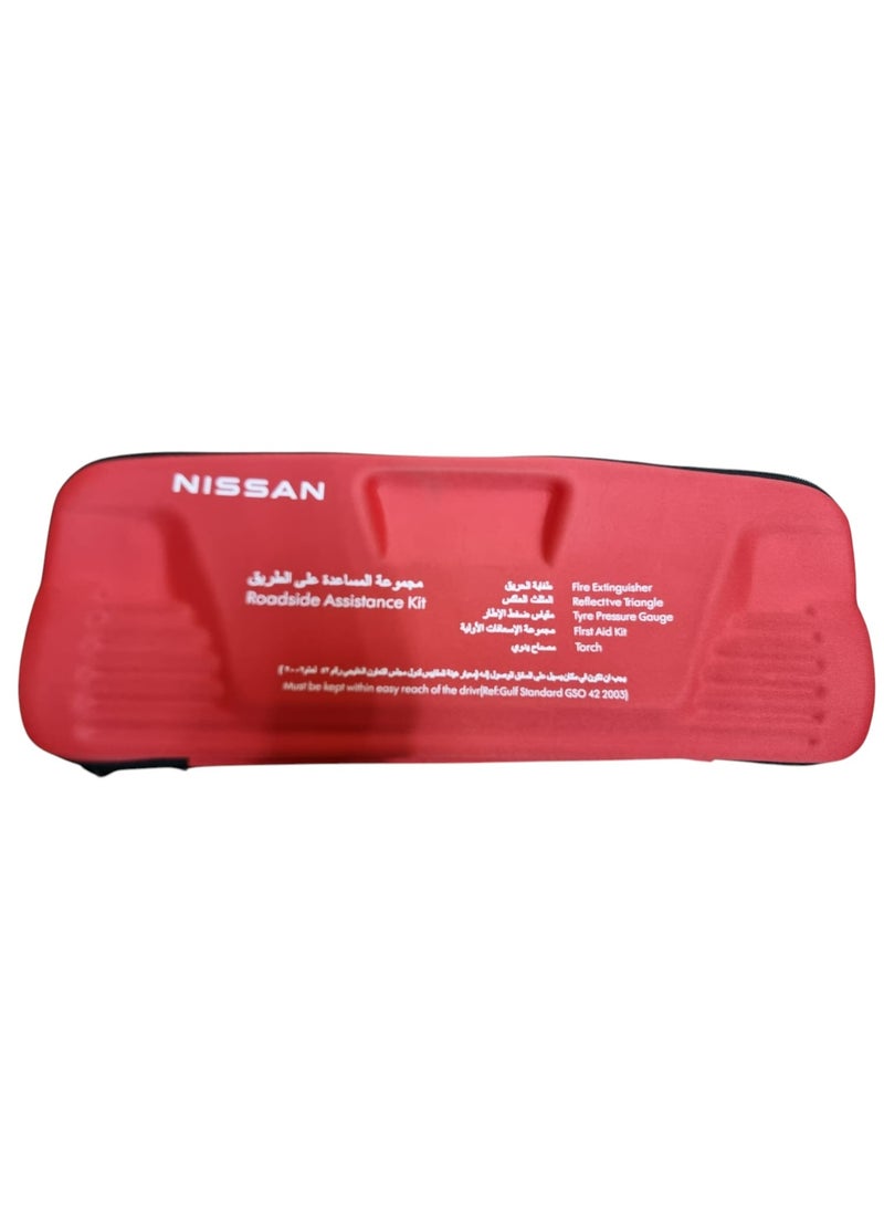 Nissan Roadside Safety Kit With Fire Extinguisher, First Aid Kit And Triangle With Bag Nissan Cars - Image 2