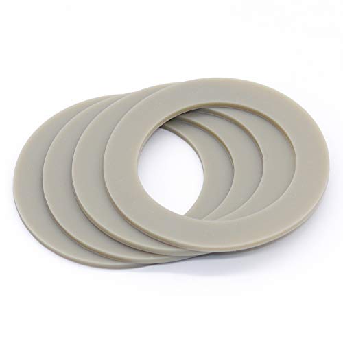 OIIKI 4 Pack O-Ring Gasket Blenders Seal, 66mm/2.6inch Rubber Sealing Replacement Part for Black & Decker Models BL1900 BL3900 BL4900 BL5000 BL5900 BL6000 - Image 4
