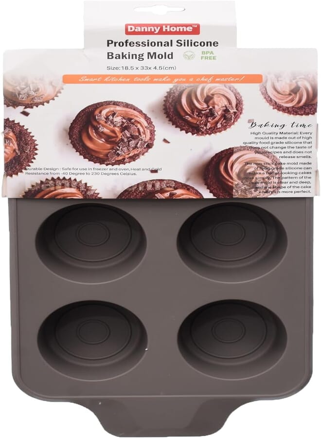 Danny Home Danny Home DH0314 High Quality Silicone Non-Stick Baking Mold 18.5 * 33 * 4.5cm - Multi Color 