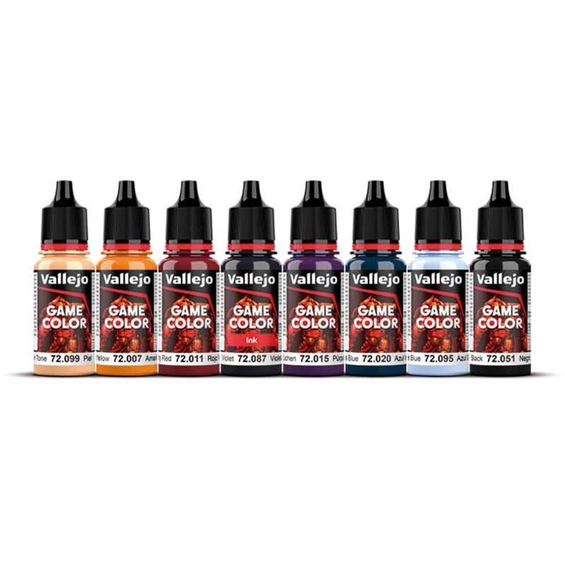 Vallejo - Purple Dragons Acrylic Paint Set | Game Color | Fantasy Color Series Miniature Model Kit for a High Pigment Matte Finish | 8 Bottles x 18 ml. (0.60 fl.oz) - Image 2