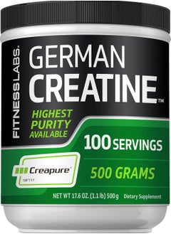 German Creatine 100 Servings, 17.6 oz (1.1 Lb)