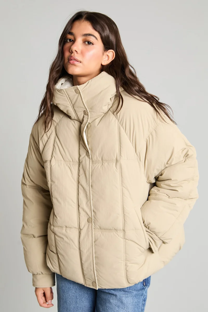 Regular Fit Puffer Jacket