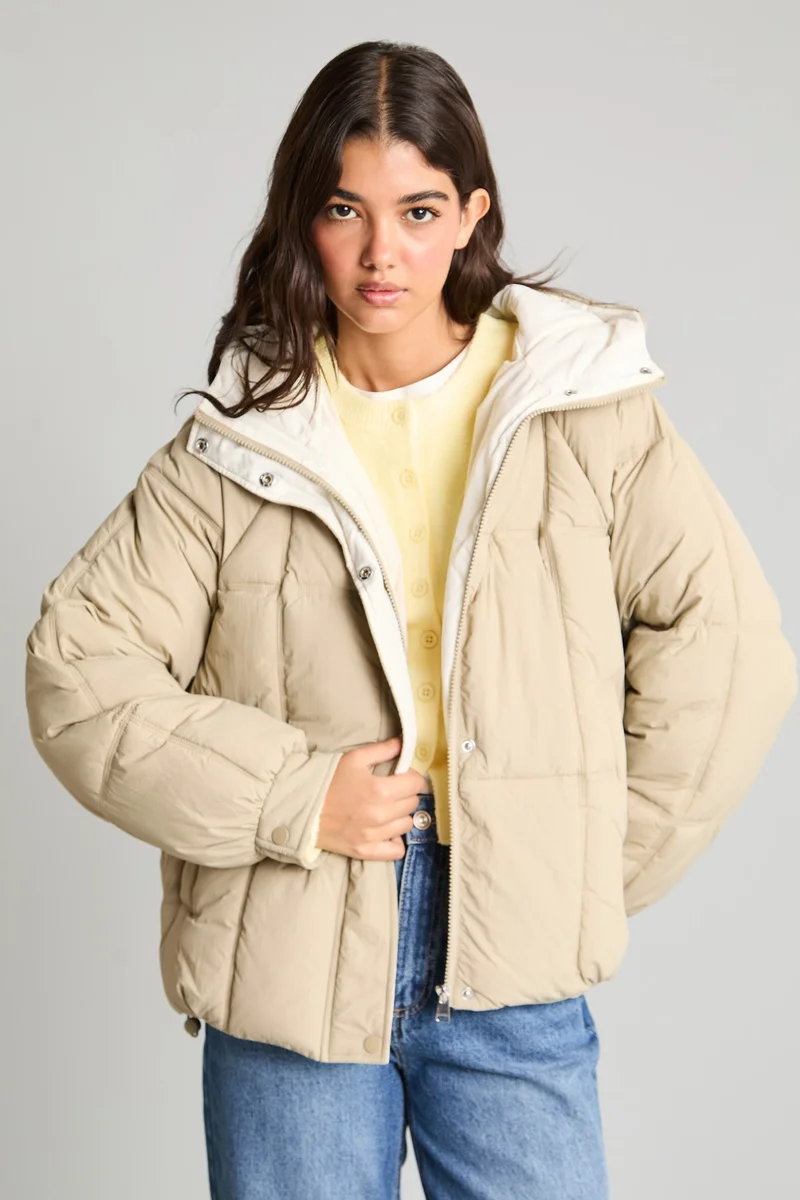 Defacto  Regular Fit Puffer Jacket for Women | Best Price UAE