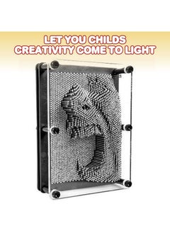 ArtCreativity Classic Pin Art Game Set By Artcreativity Pin Art Toy For Autistic Kids Includes Large 5 X 7 Inch And Small 3.5 X 5 Inch Boards Hours Of Fun Durable Nice Decoration Best Gift For Kids Or Adults  - Image 5