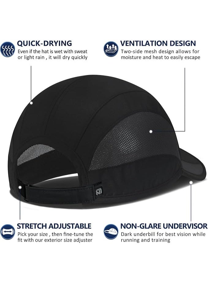 GADIEMKENSD GADIEMKENSD Quick Dry Run Hat Cooling Breathable Mesh  - Image 4