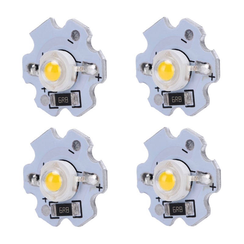 25Pcs 5V LED Chips 200LM 1W High Power LED Lamp Beads for DIY Lighting FixturesWarm White 3000‑3200K - Image 5
