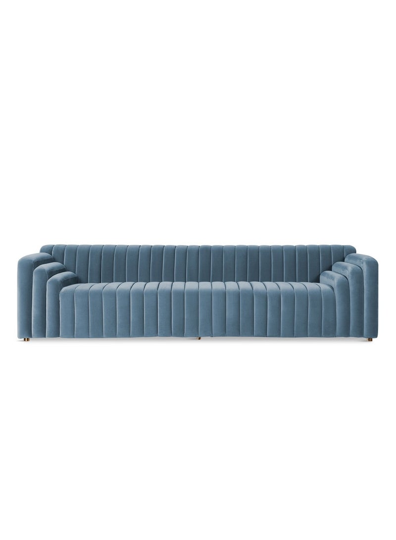 Ripple FURNITURE The Empire Sofa In Velvet Is A Modern Furniture Piece Of Epic Proportions, Created To Be To Your Home What The Eponymous Empire  - Image 1