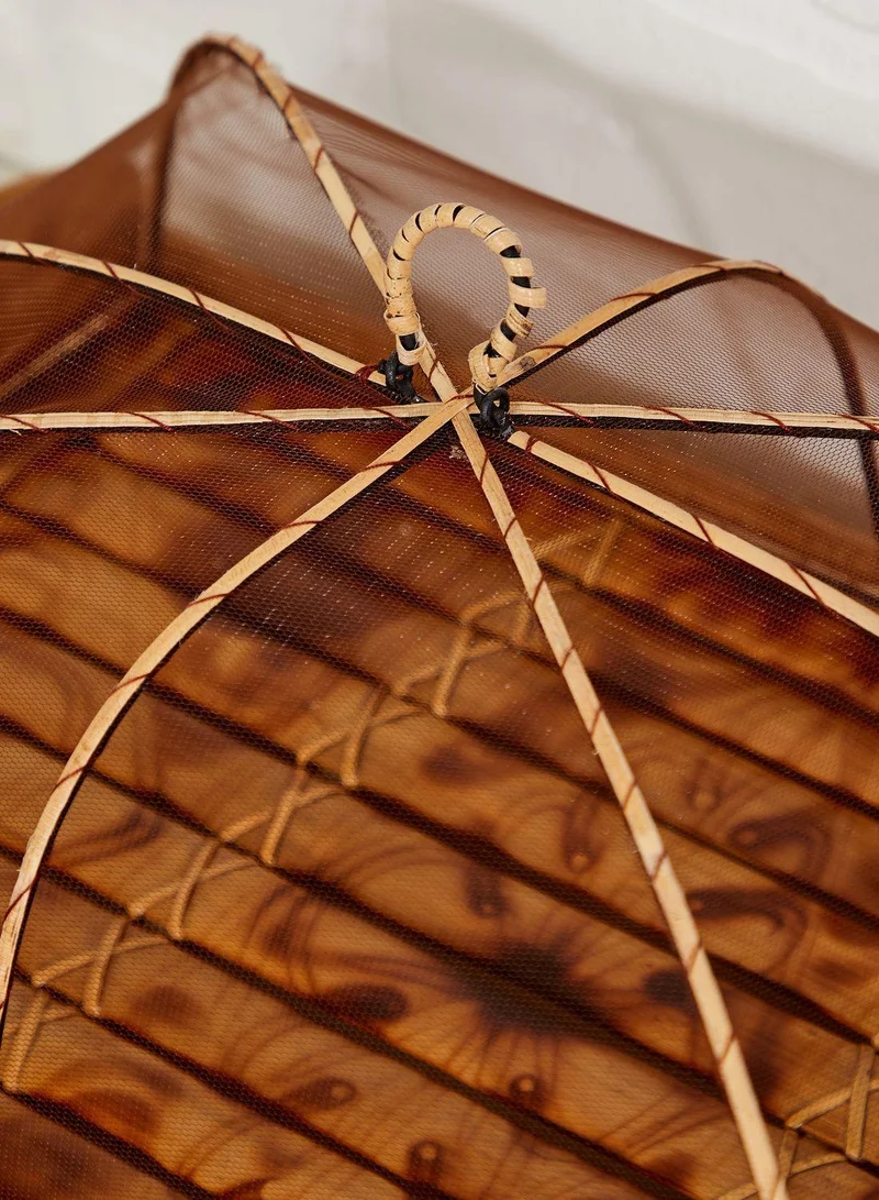 Ayra Set Of 3 Bamboo Tray With Net