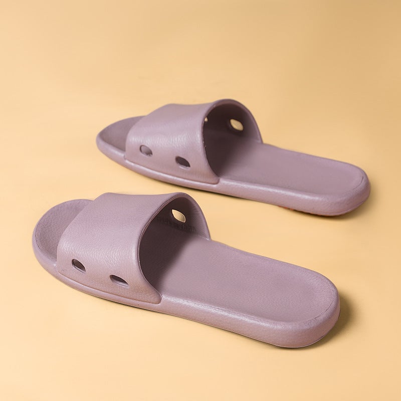 Women'S Summer Indoor Home Couple'S Flats-Soled Bathroom Bathing Non-Slip Eva Slippers For Men To Wear Outside - Image 1