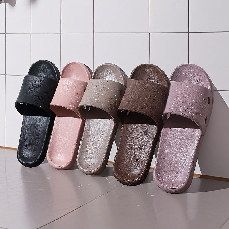Women'S Summer Indoor Home Couple'S Flats-Soled Bathroom Bathing Non-Slip Eva Slippers For Men To Wear Outside - Image 2