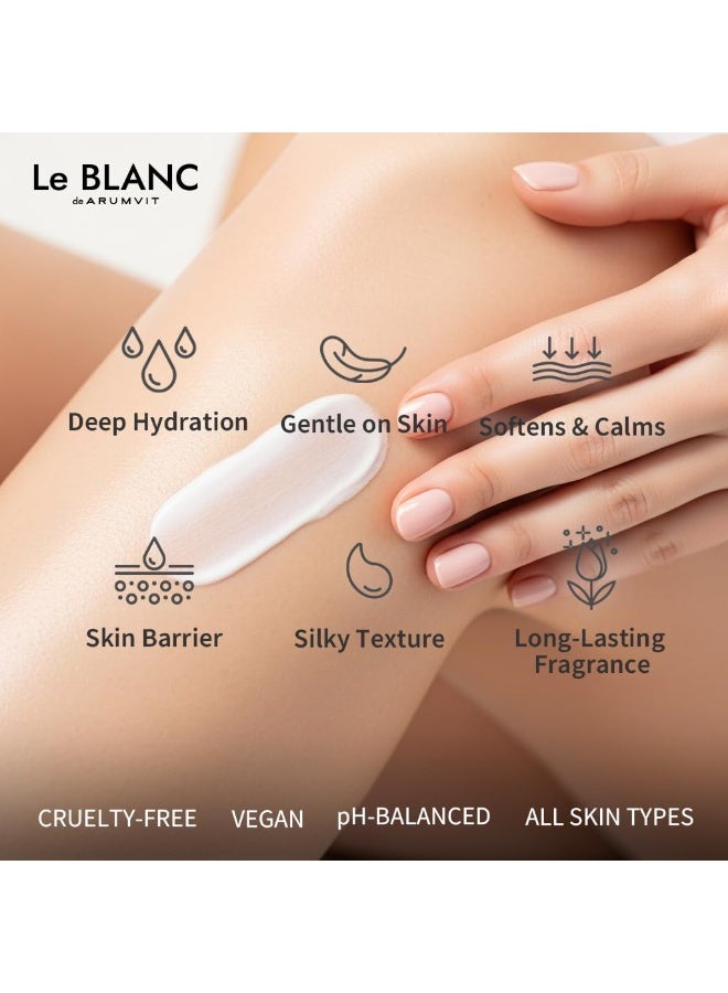 LE BLANC De Arumvit Blackberry Perfume Body Lotion Non Sticky Hydration Mild & Soothing Daily Moisturizer 300 ML - Image 5