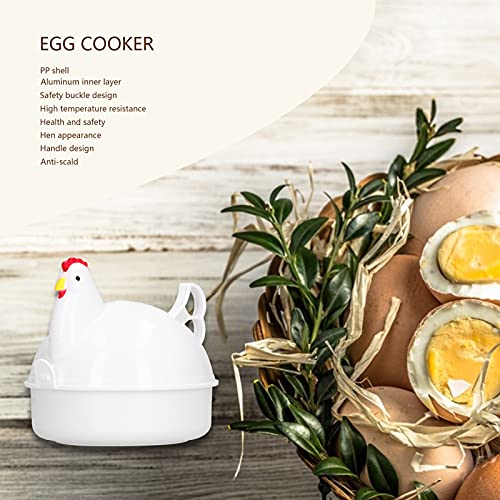 Shanrya Microwave Egg Poacher, Whole Egg Cooking Kitchen Egg PP+ Aluminum Alloy for Egg Cooker for Kitchen - Image 2