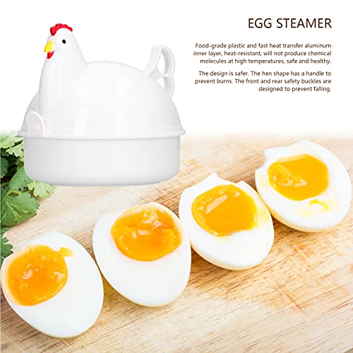 Shanrya Microwave Egg Poacher, Whole Egg Cooking Kitchen Egg PP+ Aluminum Alloy for Egg Cooker for Kitchen - Image 4