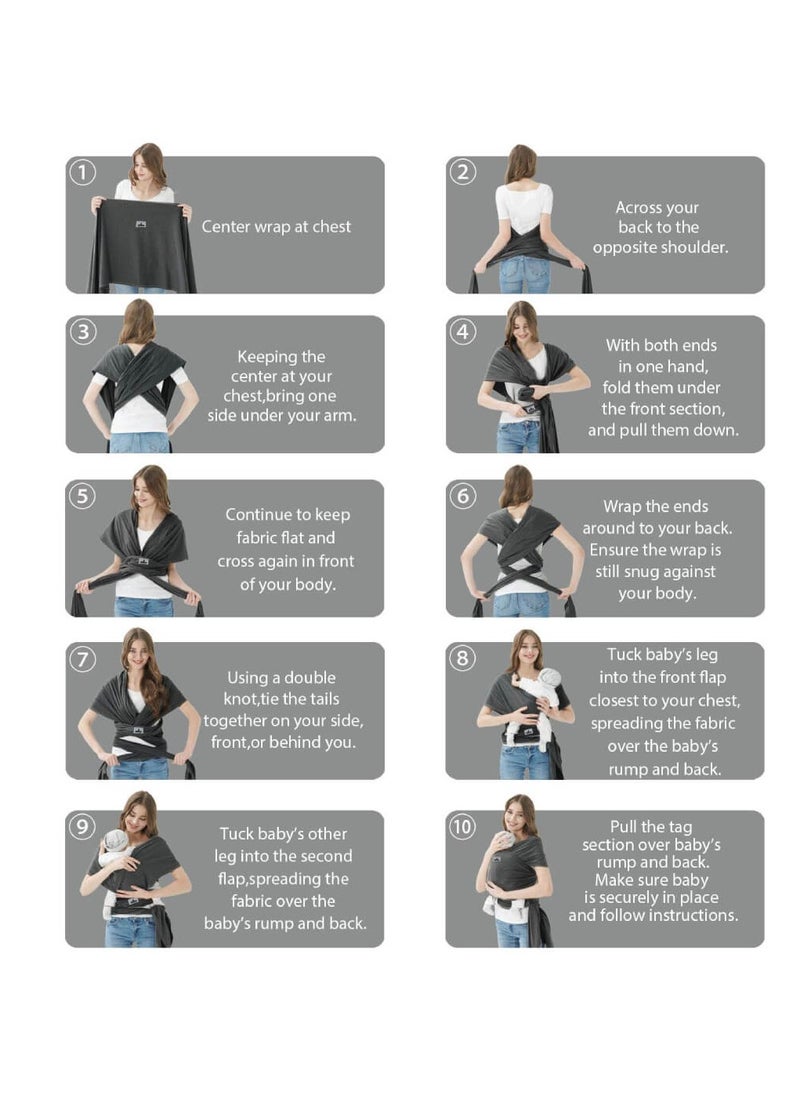 Urban Utility - Little Joy - Premier Infant Carrier for Newborns - Baby Wrap ,  Sling Carrier , Infant Essentials , Swaddle Wrap , Kangaroo Baby Carrier , Infant Backpack , Newborn Gift Ideas ,  Toddler - Image 1