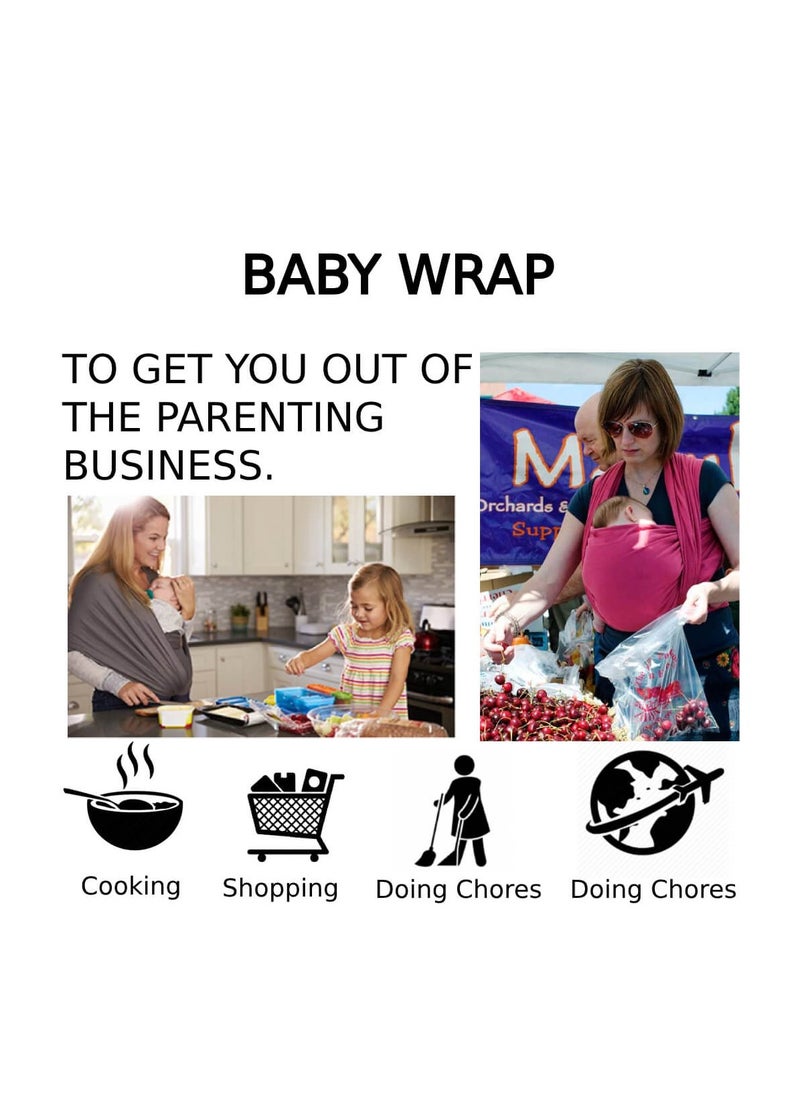 Urban Utility - Little Joy - Premier Infant Carrier for Newborns - Baby Wrap ,  Sling Carrier , Infant Essentials , Swaddle Wrap , Kangaroo Baby Carrier , Infant Backpack , Newborn Gift Ideas ,  Toddler - Image 1