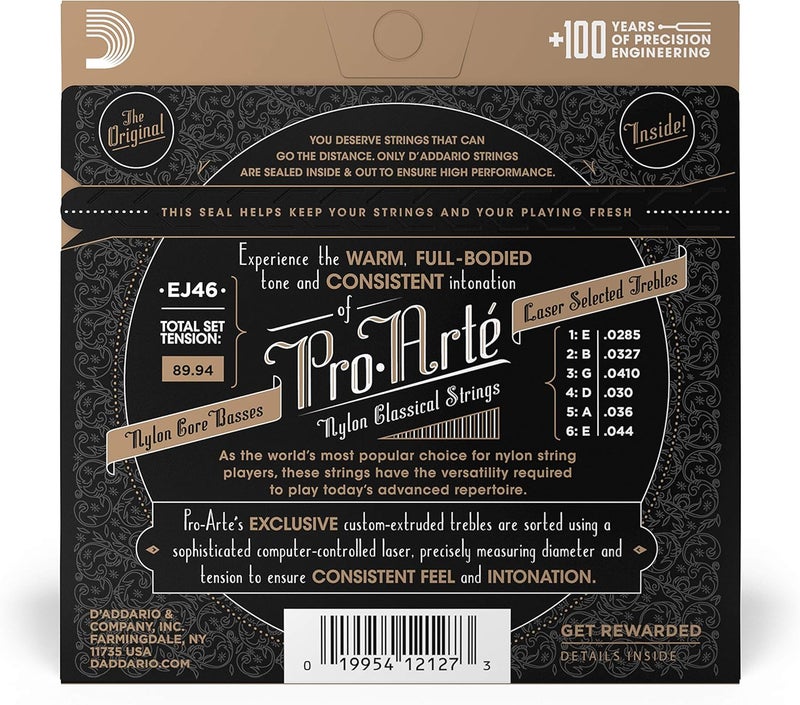 D'Addario Pro-Arte EJ46 Classical Guitar Strings - Image 2