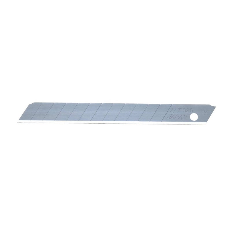 NT CUTTER شفرات NT Cutter 9 مم فائقة الحدة، رقيقة، سوداء قابلة للكسر، 50 شفرة/عبوة، عبوة واحدة (BA-54P) - Image 1