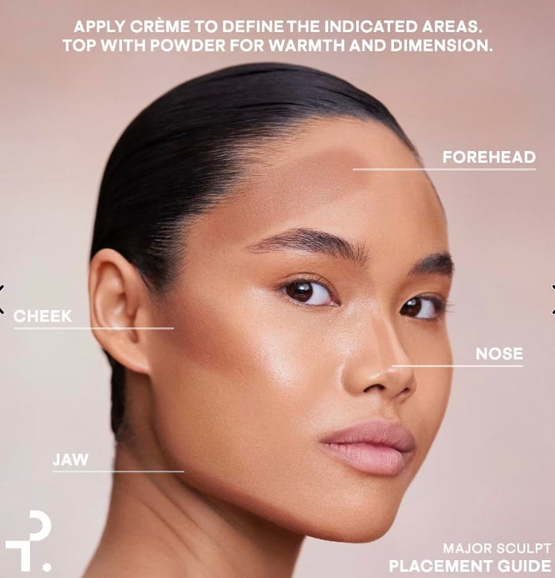 PATRICK TA Precision Dual Ended Sculpting Brush, Pink - Image 2