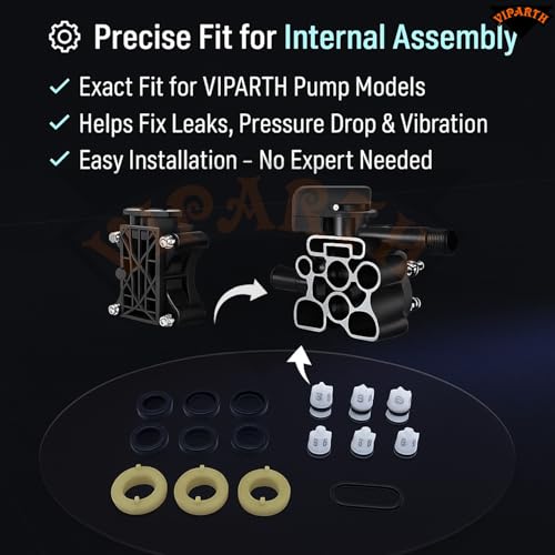 VIPARTH Car Washer Repairing Kit | Oil Seal,Filter Set, O Rings, Plastic Ring | Car wahing Machine Tools | Universal Fitting - Image 4