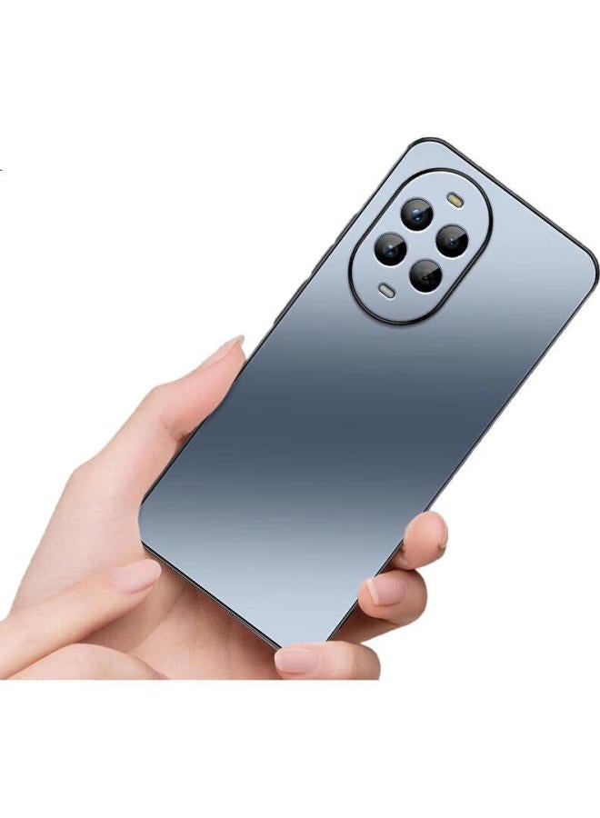 Shangsu Huawei Nova 13 Pro Phone Case Nova 13 Pro Protective Cover Lens Full Coverage Ag Frosted Anti-drop Heat Dissipation Simple Business High-end Female Male Shell Graphite Black - Image 2