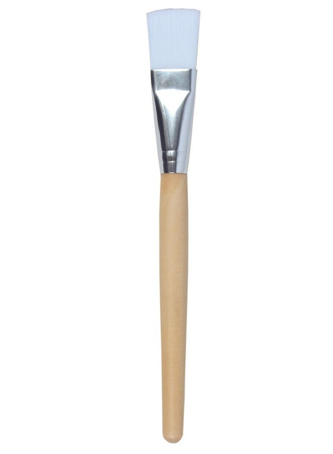 CETC Professional Flat Face Pack Brush, White (2) - Image 2