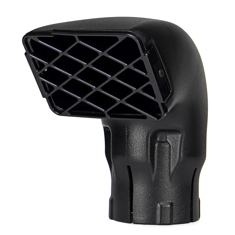 Snorkel Heads 3.5'' Black UV-Resistant LLDPE Snorkel Heads Top - Impact& Weather-Resistant Air Snorkel Top for Toyota Landcruiser VDJ76/78/79 - Image 1