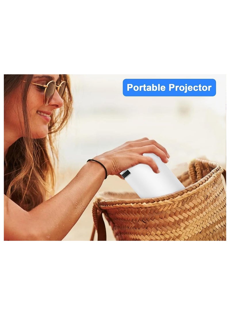 LIMOS - Smart Mini Projector with 5G WiFi, 4K Support, 360° Premium Sound, Bluetooth 5.0, Compatible with Android/iOS/Windows/TV Stick/HDMI/USB/3.5mm Audio - Big Screen Experience - Image 1