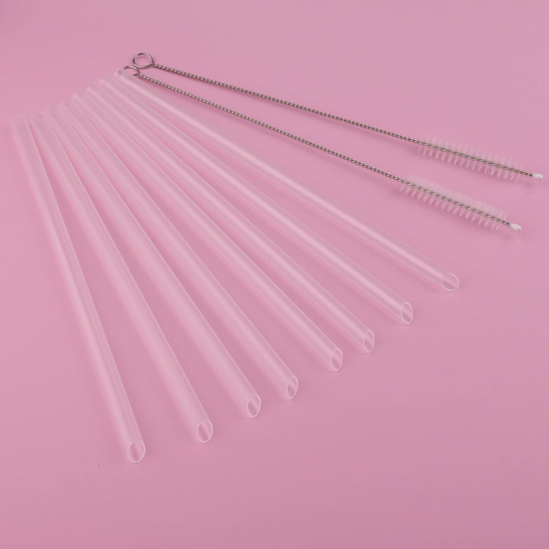 Joshey Replacement Straws for Stanley IceFlow 2.0 Flip Tumbler 24 oz (Only), 8 Pack BPA-Free Straws with 2 Cleaning Brushes, IceFlow 2.0 Accessories Parts - Image 5
