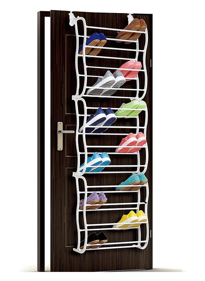 Generic - Over The Door Shoe Storage Rack Organizer - Image 1