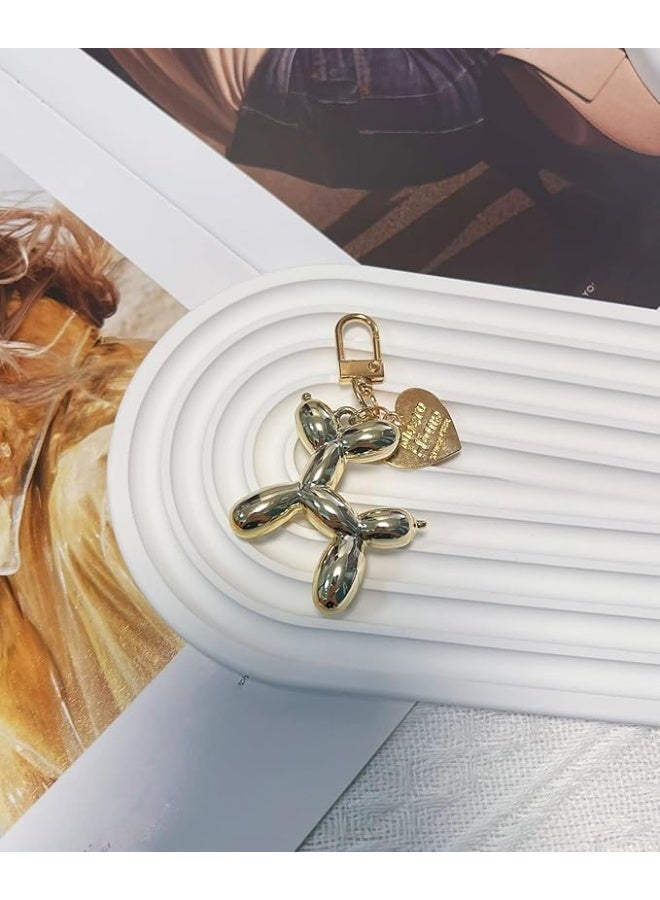 ميدالية مفاتيح بتصميم كلب البالون الجيلاتيني للنساء، سلسلة مفاتيح لطيفة للفتيات، إكسسوارات وعلّاقات للحقائب للسيارة والمحفظة وحقيبة الظهر - Image 3