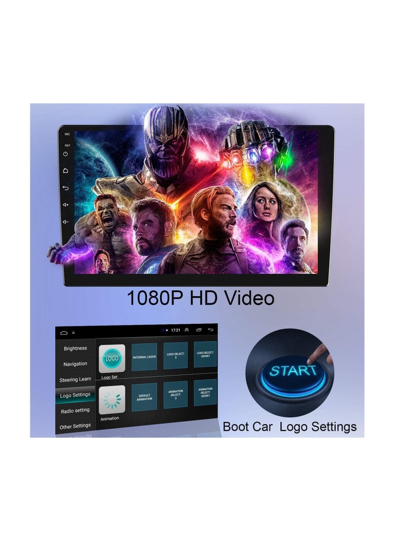 SHEZA STAR - Android Car Stereo for Toyota Camry 2001 2002 2003 2004 2005 2006 4GB RAM 64GB ROM Support Apple Carplay, MirrorLink WiFi BT, 9 Inch IPS Touch Screen with Backup Camera Included - Image 1