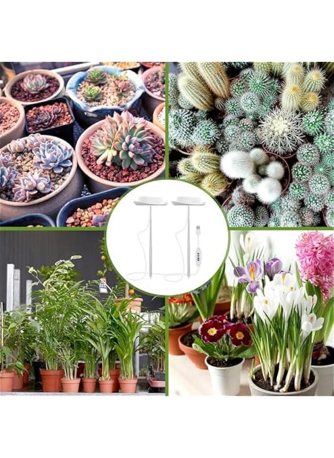 MOXO - Plant Grow Light LED Growing Light Full Spectrum for Indoor Plants Height Adjustable Growth Lamp with 10 Adjustable Brightness 3912H OnOff Timer Idea for Large Plant Light 2 - Image 1