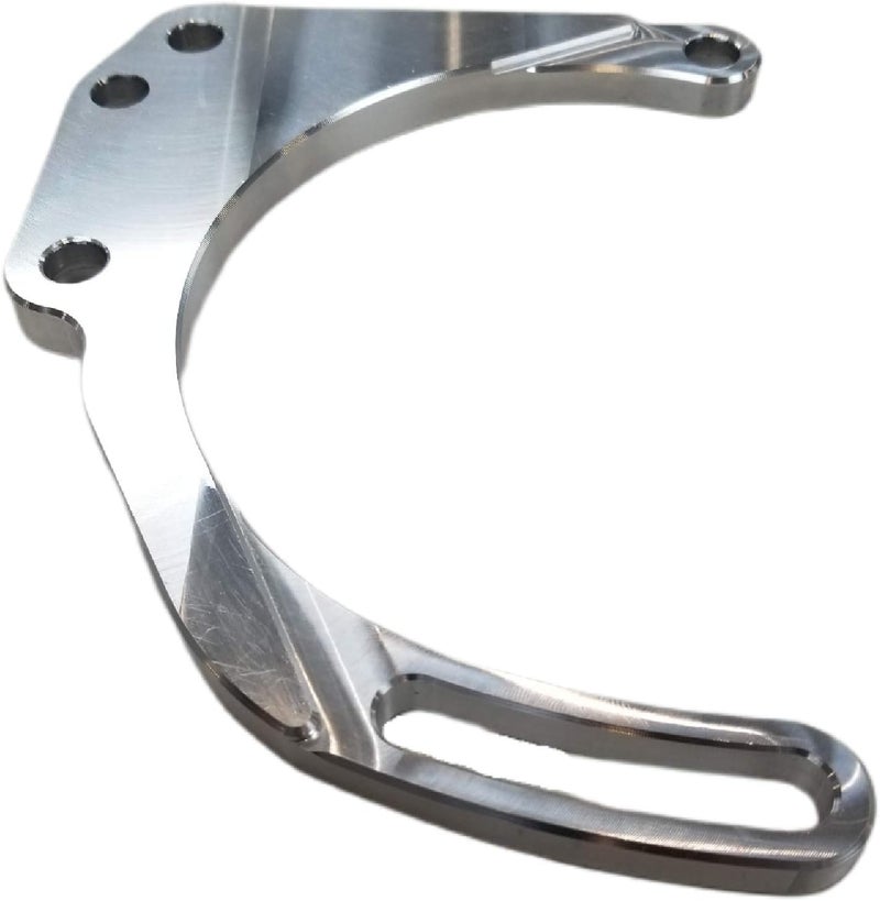 Z Whip SBC Alternator Bracket Mid Mount Adjustable V Belt Billet Aluminum for Chevy Small Block V8 - Image 4