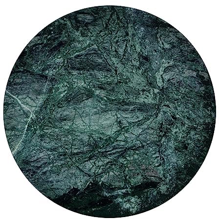 KunhaR Green Marble ChaklaRolling Pin BoardRoti MakerPhulka MakerChapati Makerpapad chakla for Home Kitchen 9 Inch - Image 1
