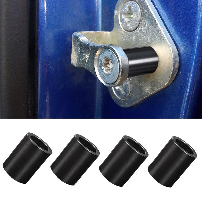 BILLFARO 4Pcs 78 Door Lock Lift Striker Bushings12 ID 1116 OD TailgateLiftgate Striker Bushing Assortment for Ford F150 F250 F350 for Ford Bronco 19801996 for Ford Mustang 19831993