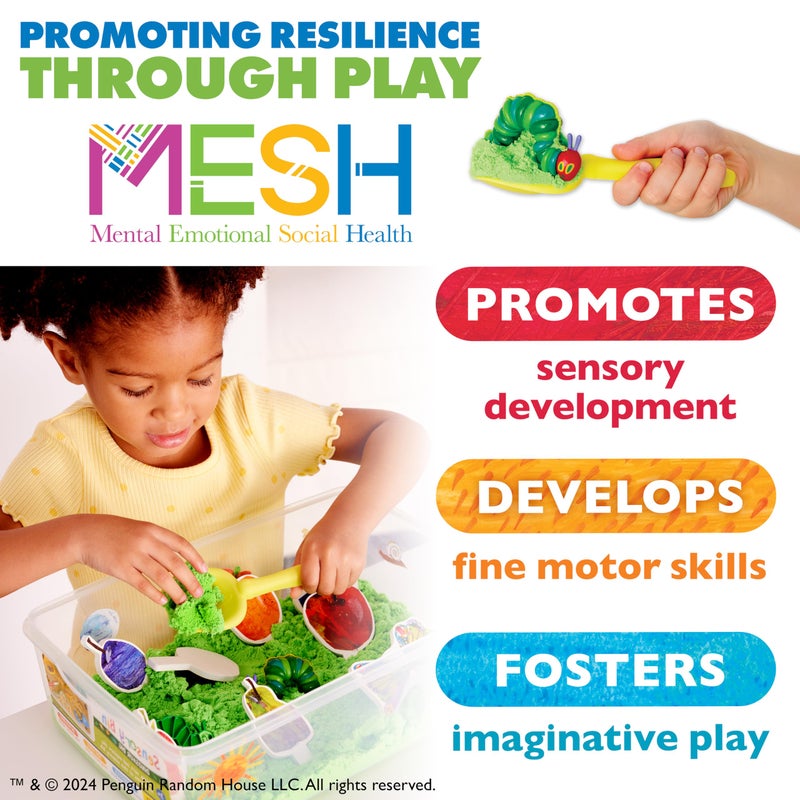 Creativity for Kids The Very Hungry Caterpillar Sensory Bin - Toddler Sensory Toys from The World of Eric Carle Books, Preschool Learning Activities and Fine Motor Toys for Toddlers Ages 3-4+ - Image 4