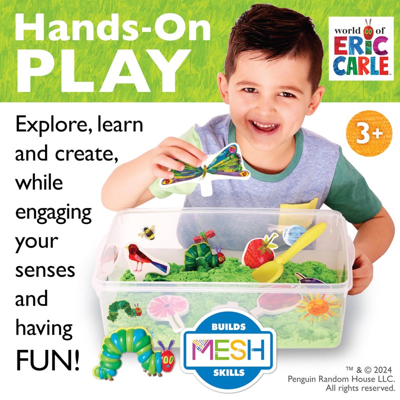 Creativity for Kids The Very Hungry Caterpillar Sensory Bin - Toddler Sensory Toys from The World of Eric Carle Books, Preschool Learning Activities and Fine Motor Toys for Toddlers Ages 3-4+ - Image 2