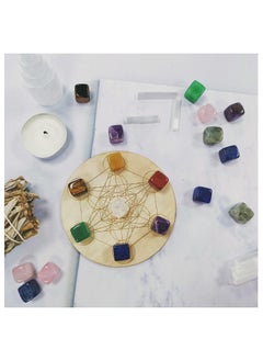 Beauenty 10 Natural Amethyst Healing Crystal Necklaces for Women Energy Gemstone Pendants Hexagonal Design Random Colors  - Image 4