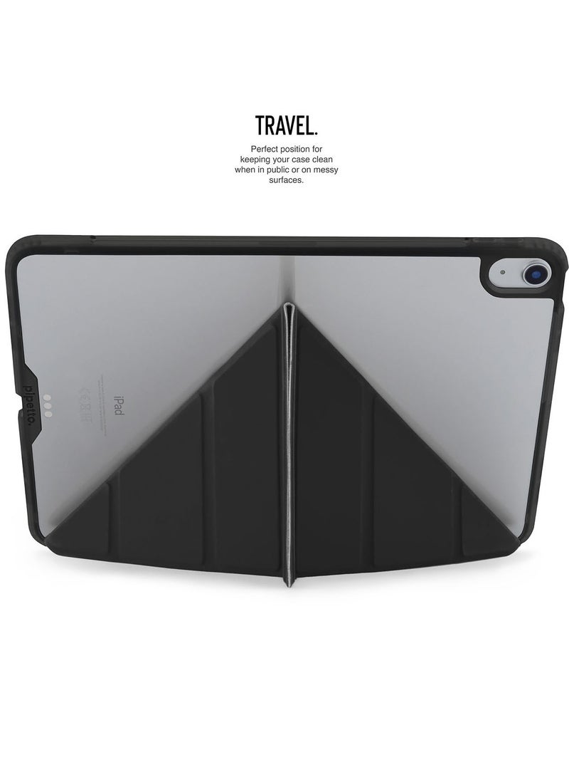 Pipetto Origami No1 for Apple iPad AIR 11 inch Case (2024) M2 iPad Air 10.9 inch (2022/2020) 6th / 5th / 4th Generation Smart Cover with 5 in 1 Stand - Black - Image 5