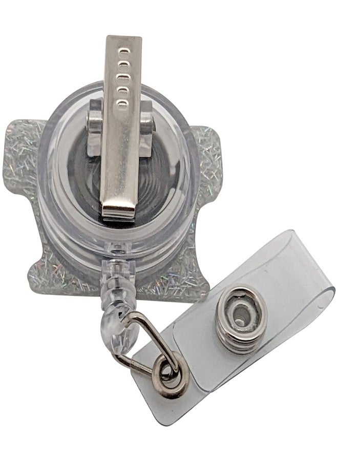MightyPhine Nursing Student Badge Reel - RN ID Badge - Nursing Student ID Holder - Nursing Accessories for Students - Retractable Badge Holder - Badge Clip - Image 3