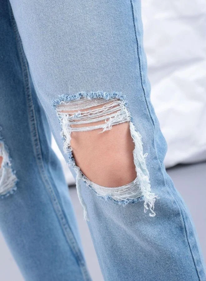 Freehand  Women Straight Fit Solid High Rise Jeans  | Best Price UAE